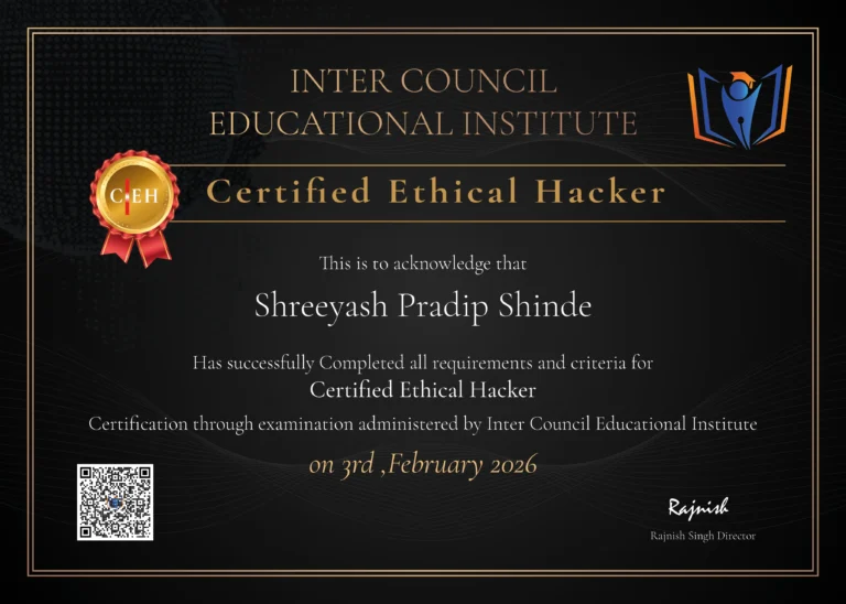 Shreeyash-Pradip-Shindecertificate